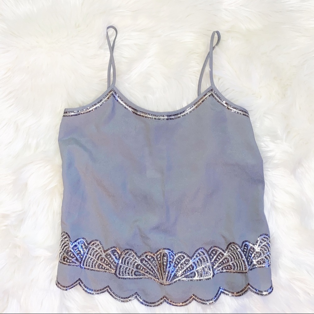 Express Grey Top
